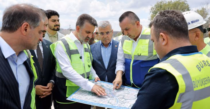 Başkan Vekili Biba, Mudanya Yolu’nda ulaşımı rahatlatacak projeleri inceledi