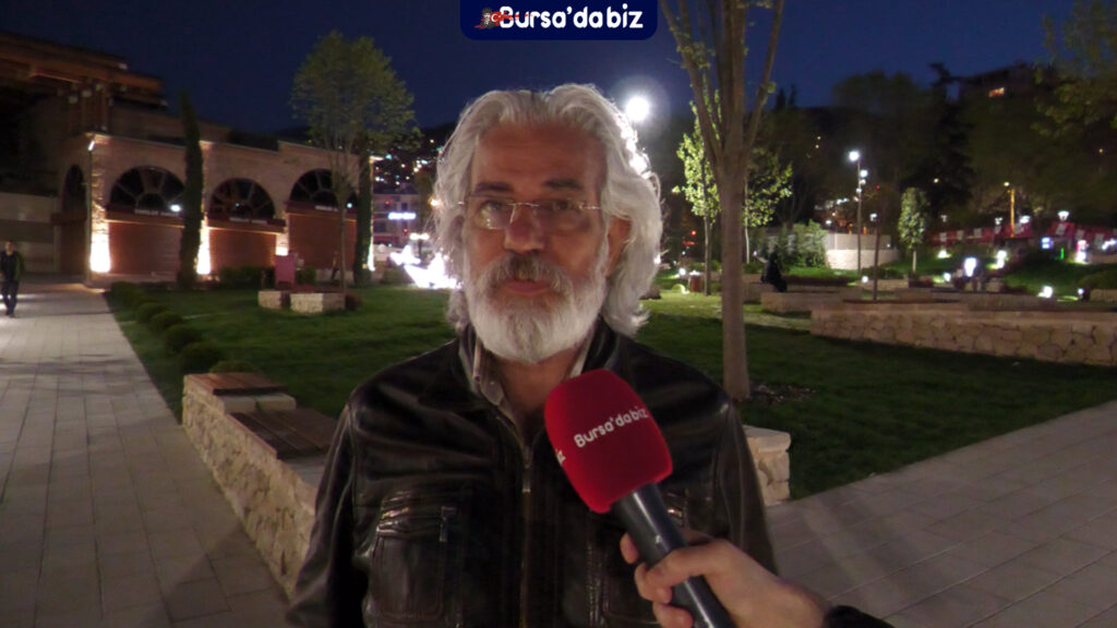 Oyuncu Ekrem Tamer Bursa'da Biz'e konuştu