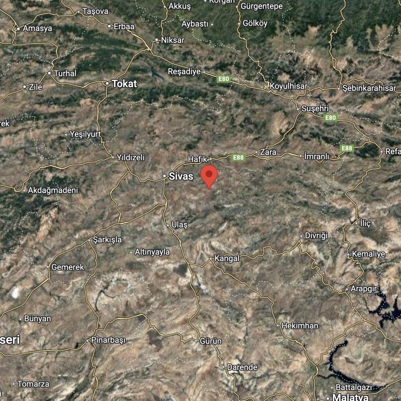 Sivas'ta 10 dakikada 2 deprem