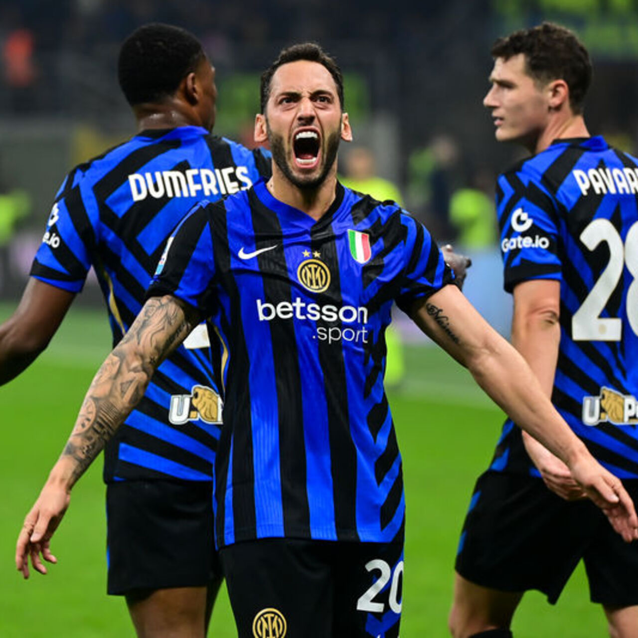 Hakan'ın golü Inter'e yetmedi!