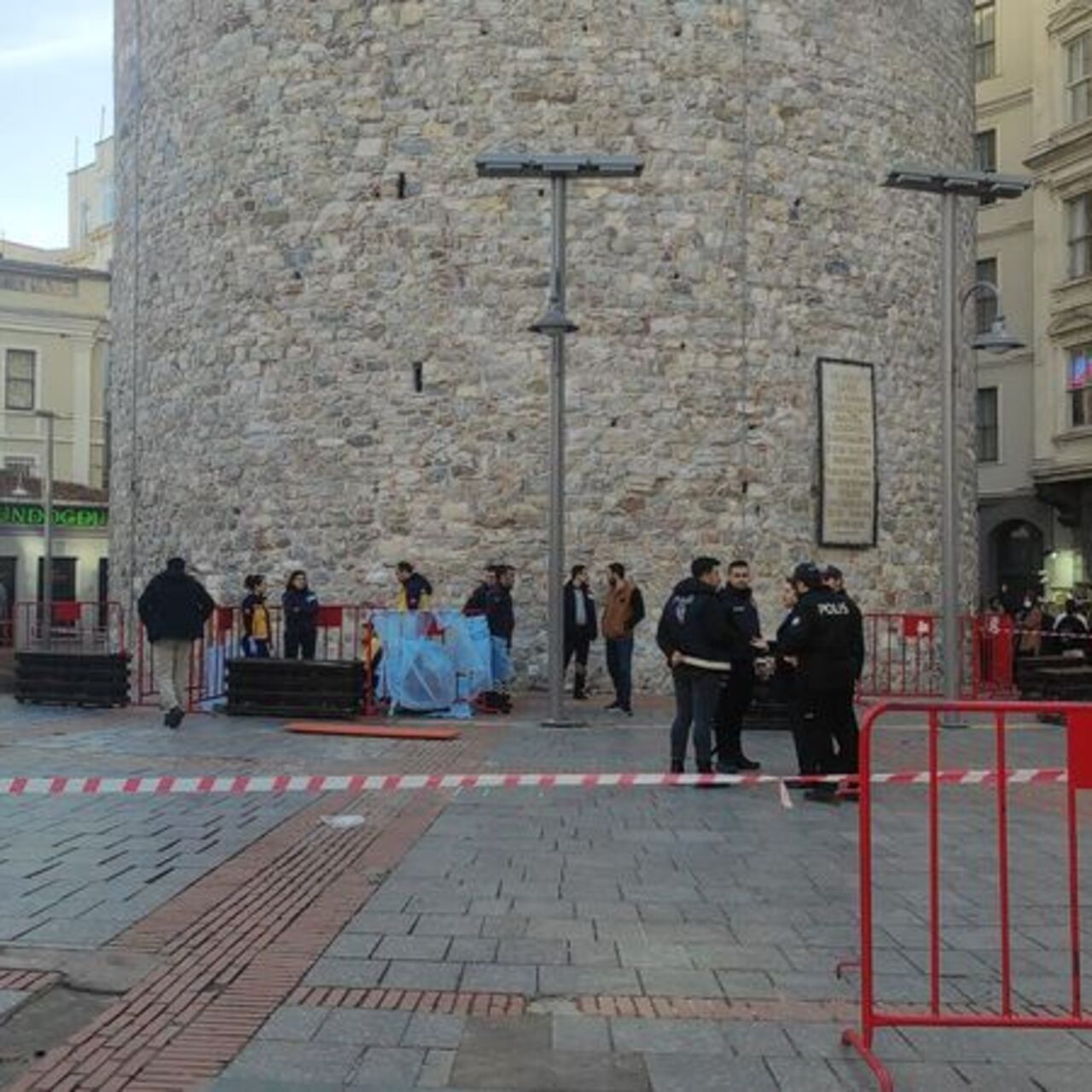 Galata Kulesi'nde üzücü ölüm