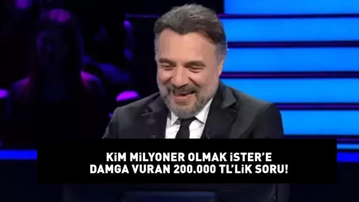 KİM MİLYONER OLMAK İSTER'DE 200.000 TL'LİK SORU: Türkan Şoray 'Selvi Boylum Al Yazmalım' filminin nasıl bitmesini yönetmenden istemiştir?