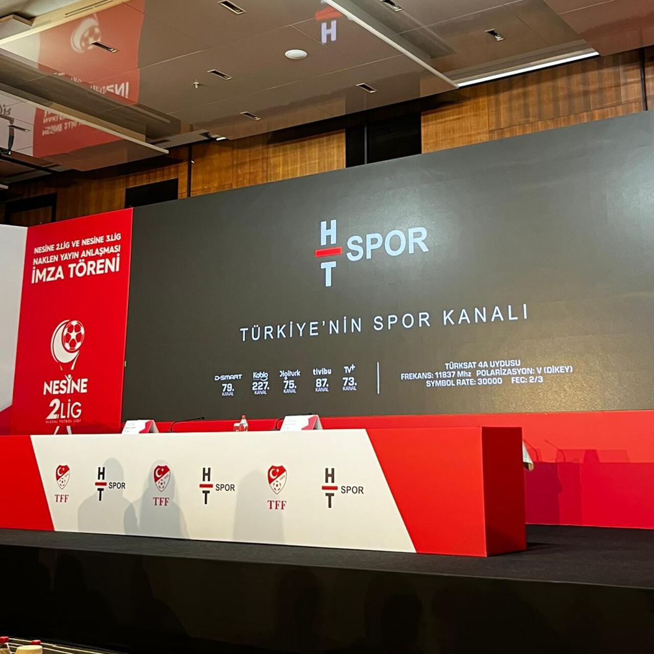 2. ve 3. Lig maçları HT Spor'da
