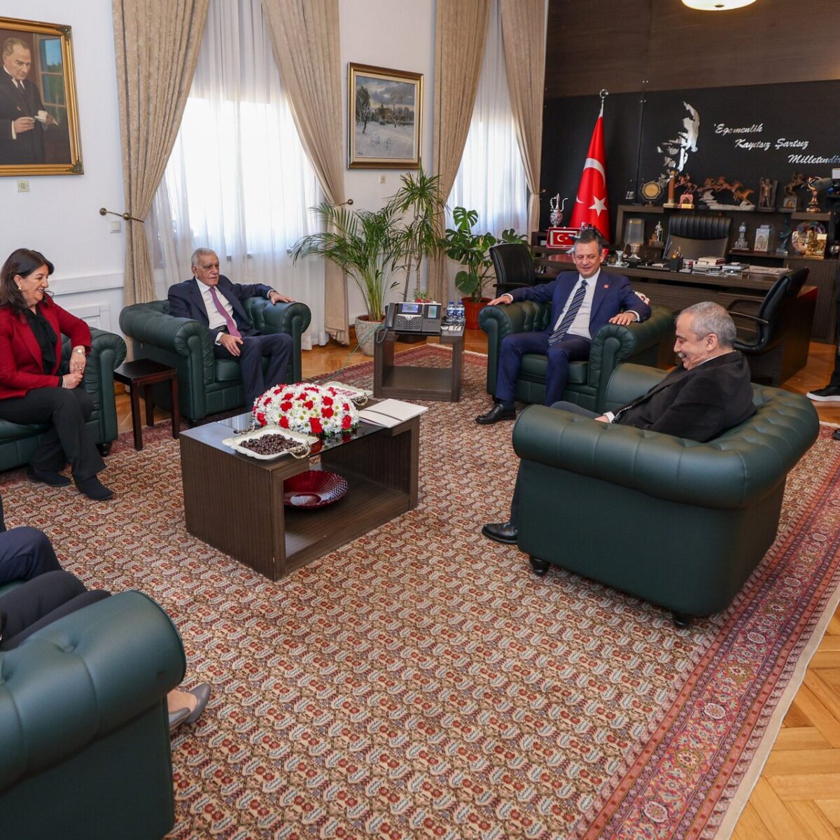 CHP, DEVA ve YRP'ye ziyaret