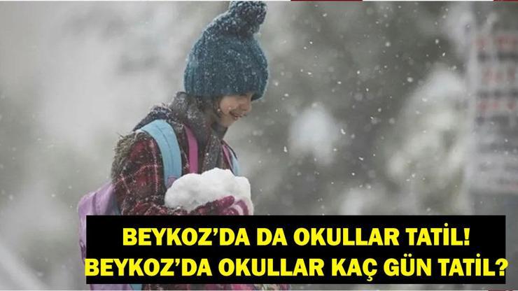 BEYKOZ KAR TATİLİ! Beykoz'da Kar Tatili Oldu Mu? İstanbul Beykoz'da Okullar Tatil Mi? Beykoz Kaymakamlığı Açıkladı