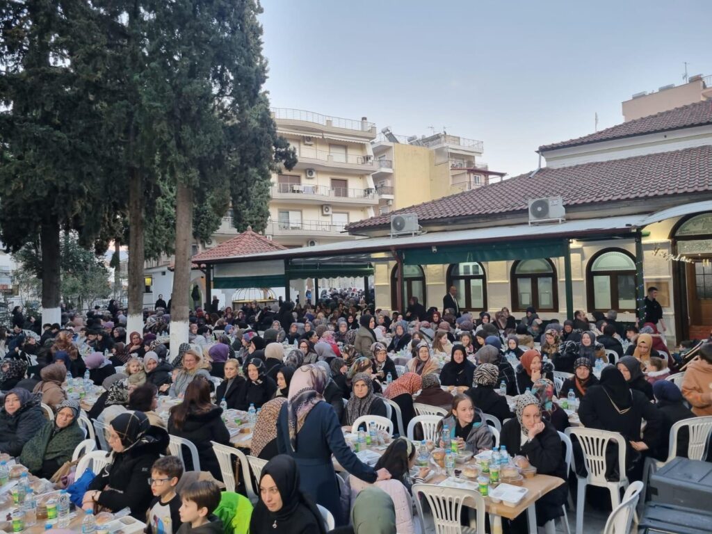 İskece iftar sofrası