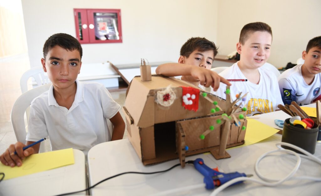 Osmangazi'de çocuklar eğlenerek öğreniyor