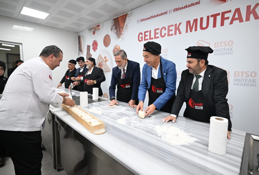 YESİDEF’ten BTSO Mutfak Akademi’ye Tam Not