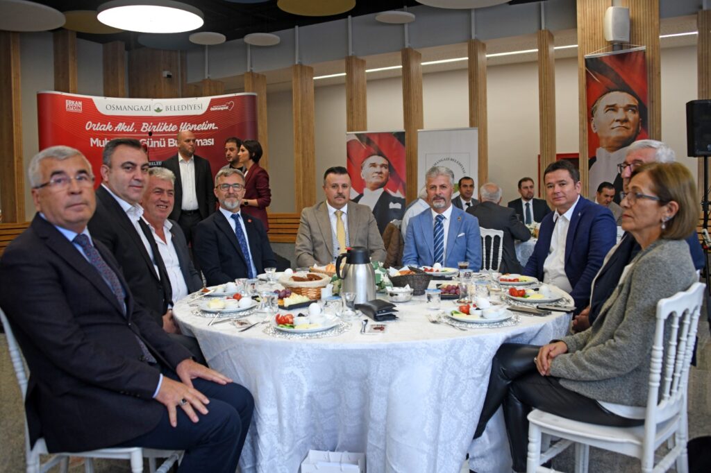 Osmangazi’de muhtarlar günü buluşması