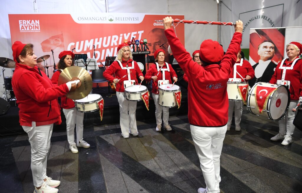 Osmangazi’de Cumhuriyetin 102’inci yılına özel Cumhuriyet Kadınları Festivali