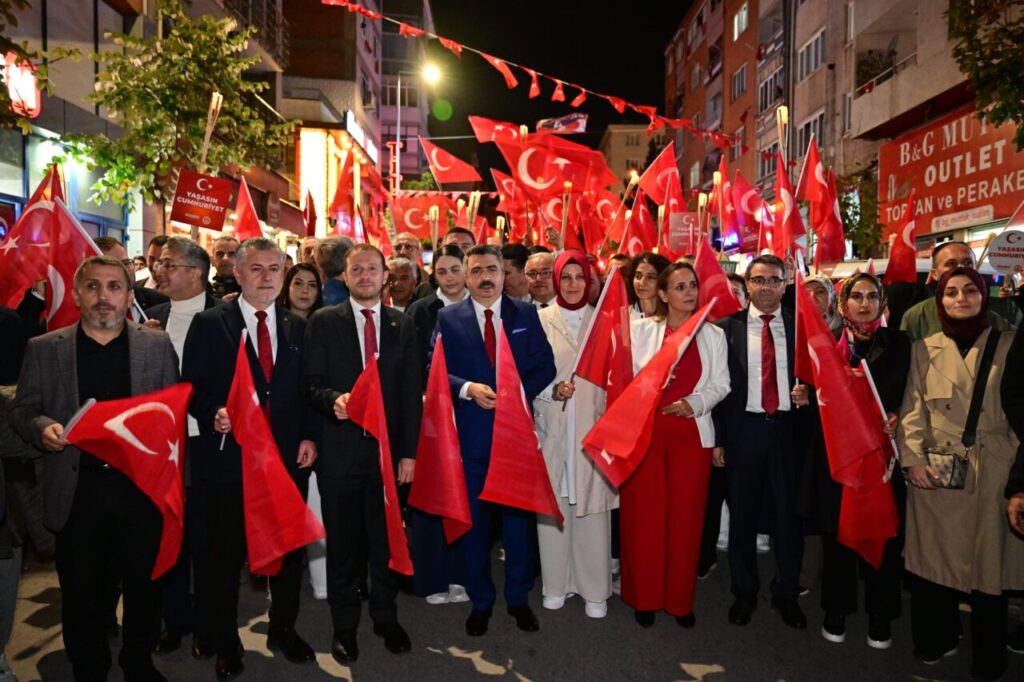 Yıldırım’da cumhuriyet coşkusu!