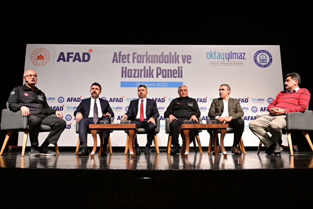 Yıldırım'da afetlere hazırlık paneli