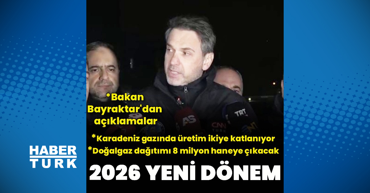 'Doğalgaz üretimie 2 katına çıkacak'