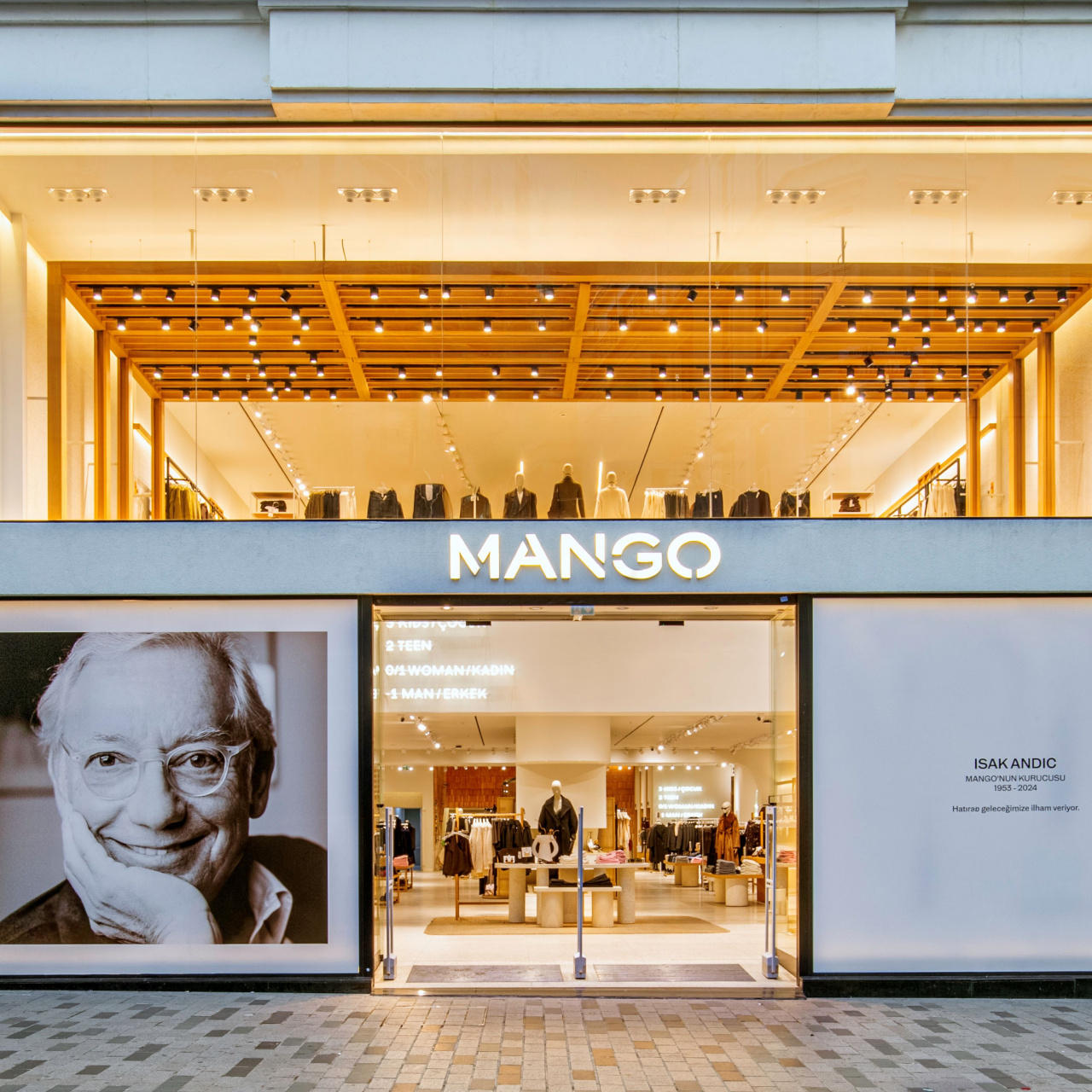 Mango'nun kurucusu anıldı