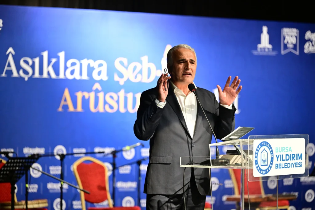 Yıldırım'da Mevlana'ya vefa gecesi