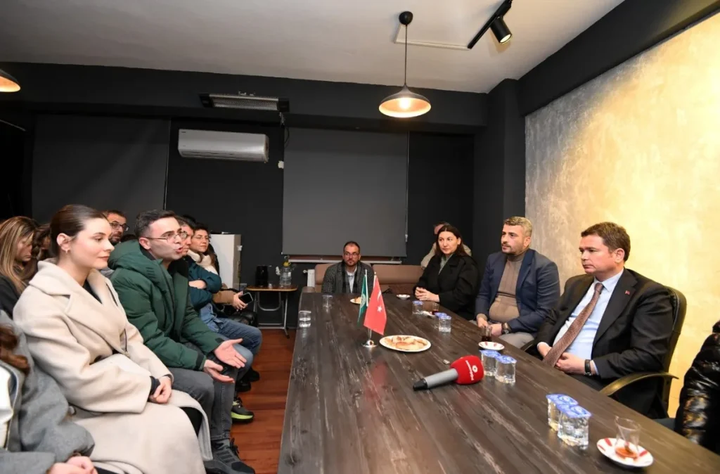 Başkan Aydın’dan Gençlere Güçlü Destek