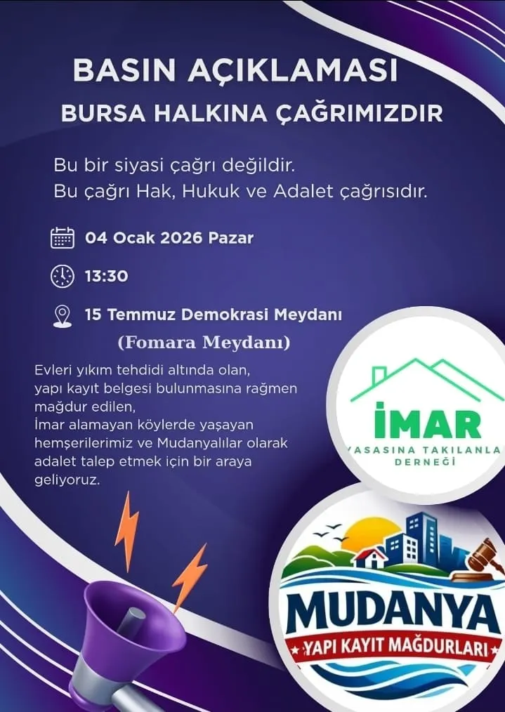 Yıkım çözüm değildir!