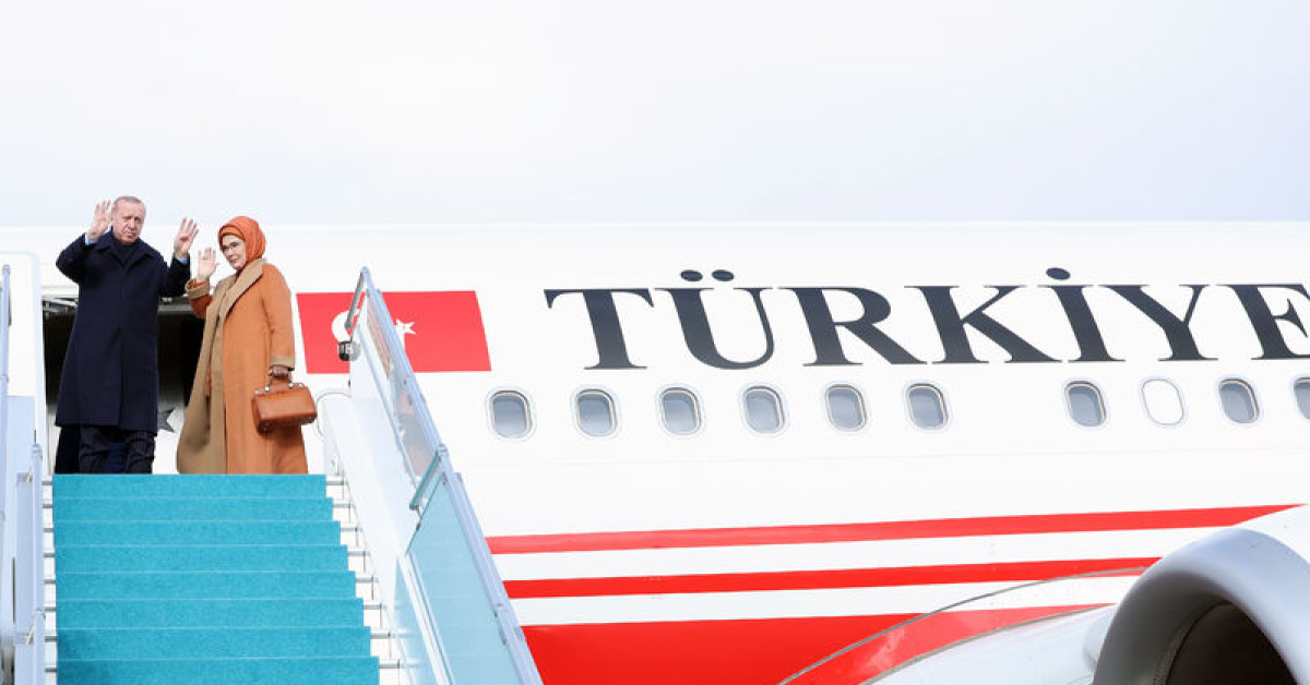 Cumhurbaşkanı Erdoğan Riyad'a gitti