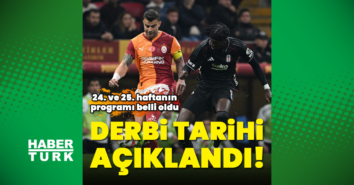 Derbi tarihi açıklandı!