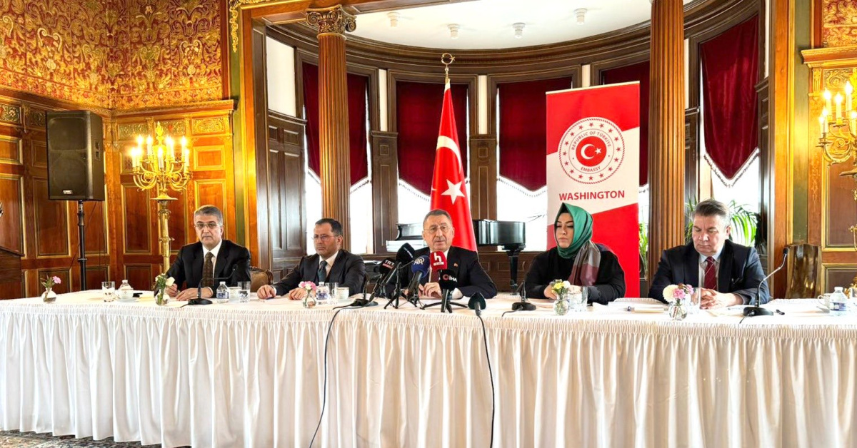 Fuat Oktay ABD'de açıklamalarda bulundu