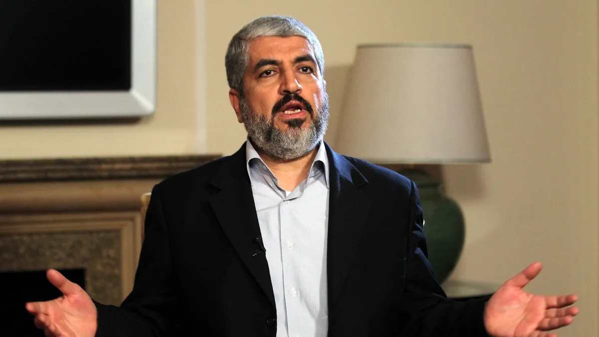 Hamas'ın yurt dışı sorumlusu Meşal: Gazze'de savaş durdu ancak ihlaller sona ermedi