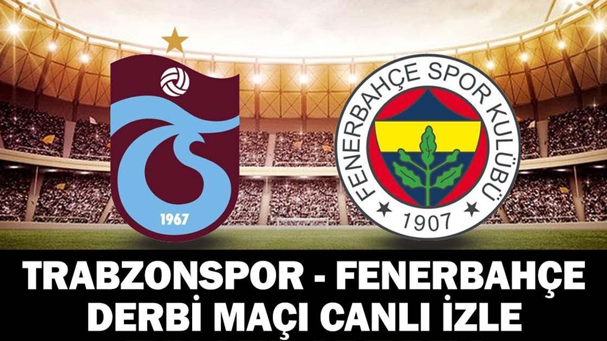 TRABZONSPOR - FENERBAHÇE MAÇI BEIN SPORTS 1 CANLI İZLE | Süper Lig Trabzonspor Fenerbahçe maçı şifresiz mi? TS - FB maçı canlı yayın bilgileri!