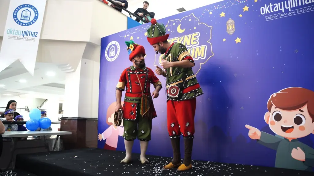 Yıldırım'da minikler için iftar vakti