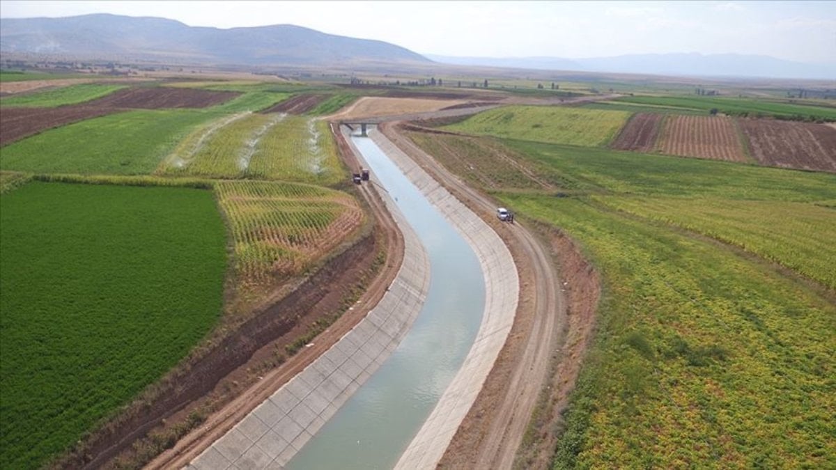 Konya Göksu Havzası'ndaki yamaç arazilerin sulanmasında önemli adım