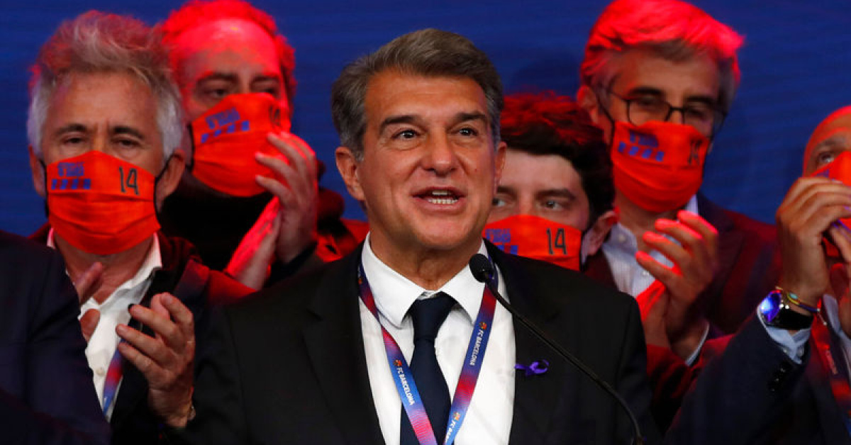 Barcelona'da yeniden Joan Laporta dönemi!