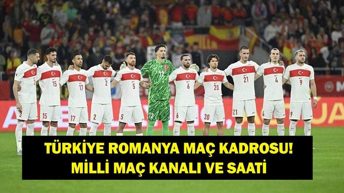 TÜRKİYE ROMANYA MAÇ KADROSU: Milli Maç Ne Zaman, Saat Kaçta, Hangi Kanalda? Dünya Kupası'nda Kritik Viraj! İşte Türkiye Romanya İlk 11'ler...
