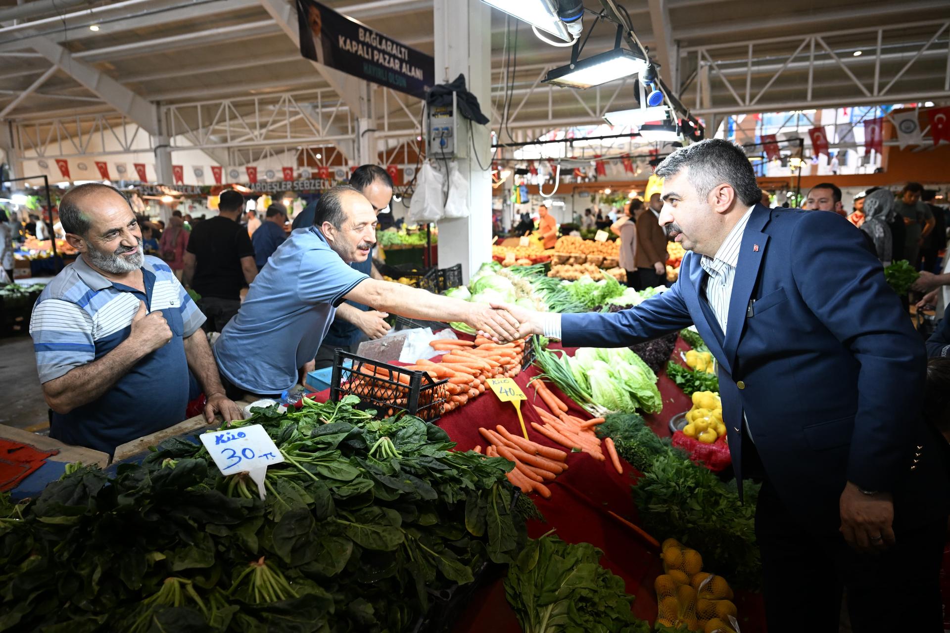 YILDIRIM'DA GÜVENLİ ALIŞVERİŞ