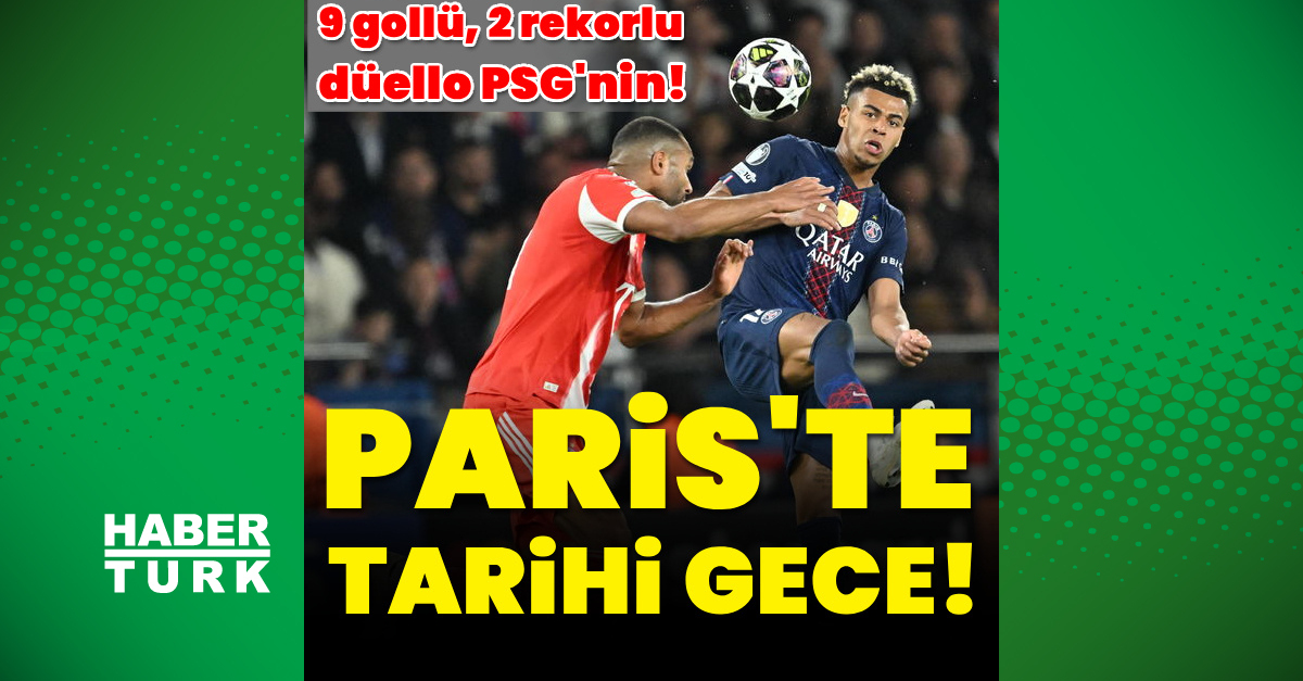 Paris'te tarihi gece!
