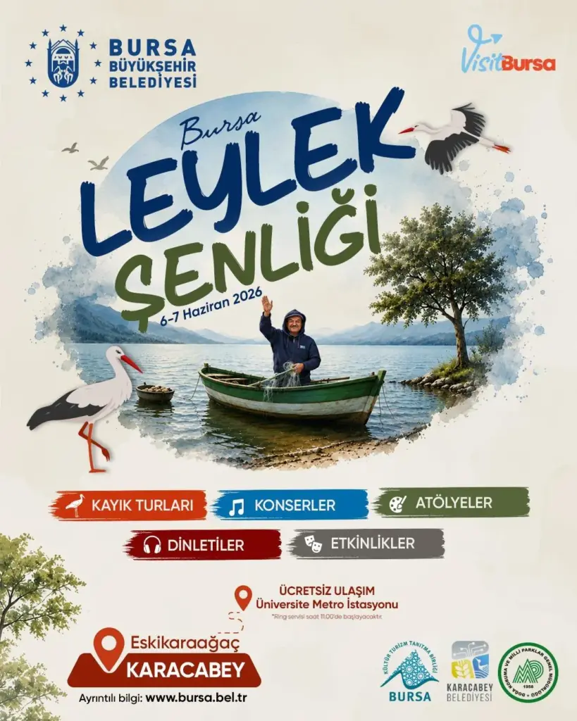 'Bursa Leylek Şenliği' başlıyor